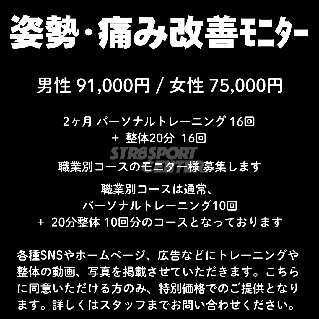 姿勢痛み改善モニター